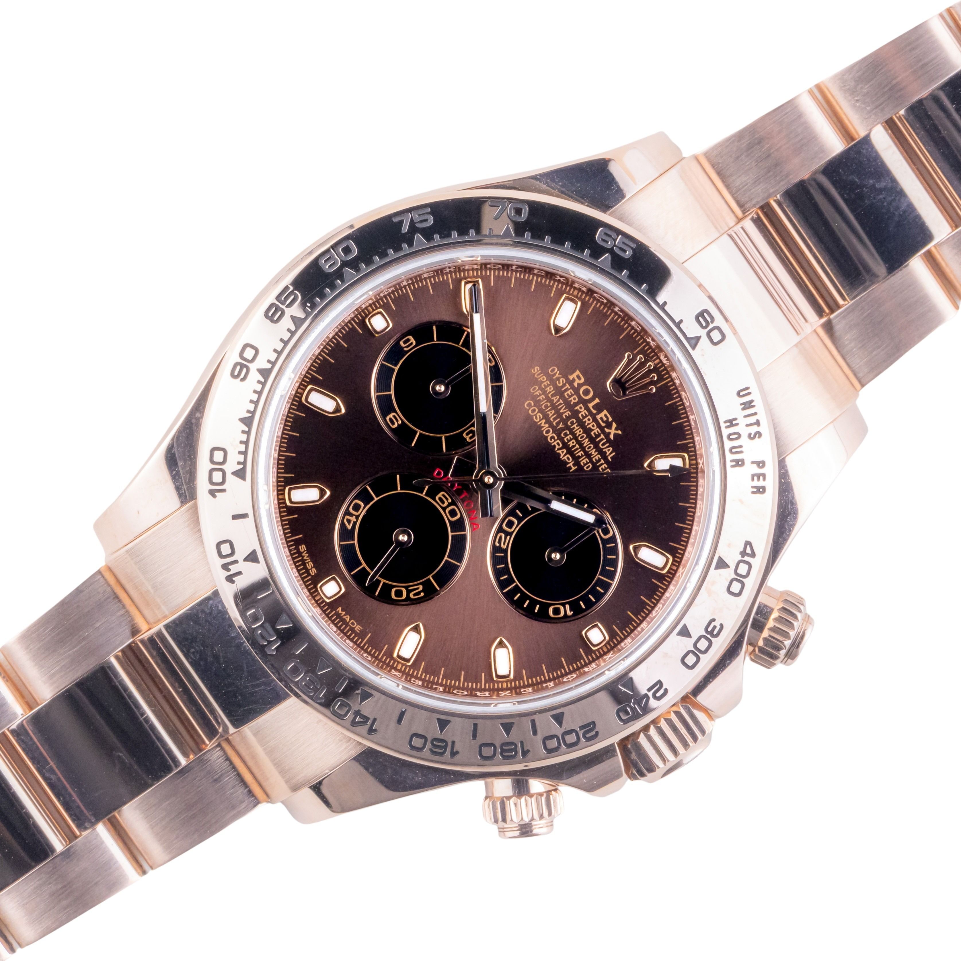 Rolex Daytona Chocolate 116505 2022 (Vollständiger Satz) 1 rolex-daytona-116505