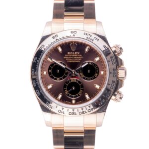 Rolex Daytona Chocolate 116505 2022 (Vollständiger Satz) 10 2E0B3622 1CG 3M Langedyk Vintage Watches