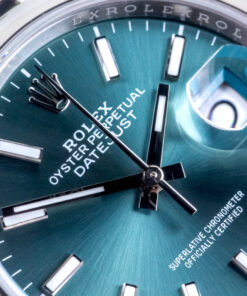 Alternative view of NEW Rolex Datejust Mint Green 126200 2025 (Vollständiger Satz)