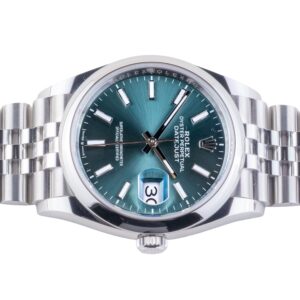 NEW Rolex Datejust Mint Green 126200 2025 (Volledige Set) 13 2E0B3691 1CG 3M Langedyk Vintage Watches