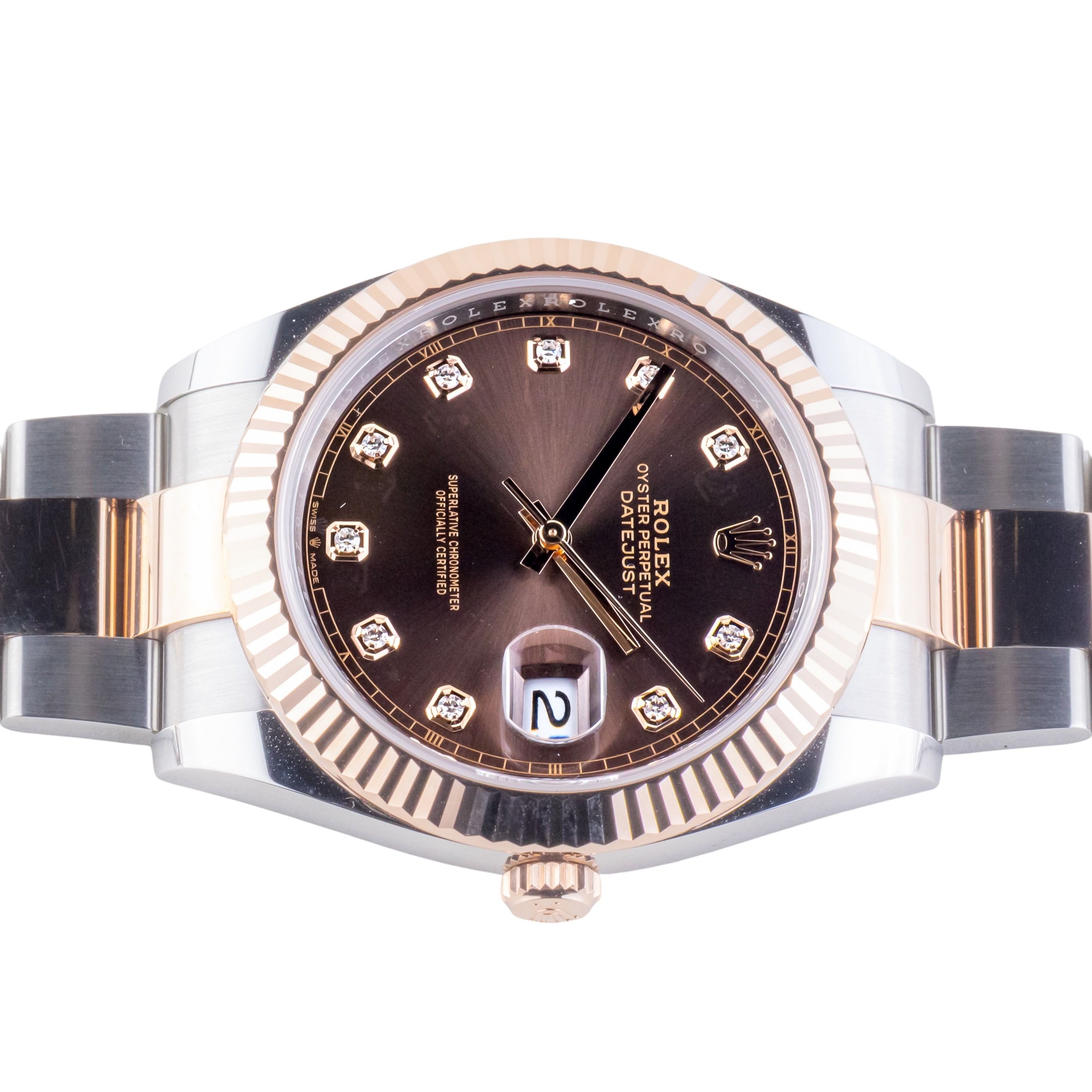 NEW Rolex Oyster Perpetual Datejust Chocolate Diamond 126331 2024 (Vollständiger Satz) 6 NEW Rolex Oyster Perpetual Datejust Chocolate Diamond 126331 2024 (Vollständiger Satz) – Bild 6
