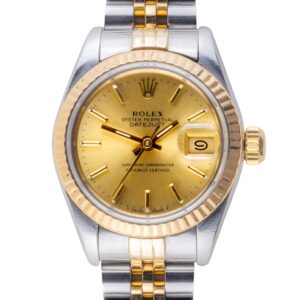 Rolex Lady-Datejust Champagne 69173 1988 (Vollständiger Satz) 10 2E0B3782 1CG 3M Langedyk Vintage Watches