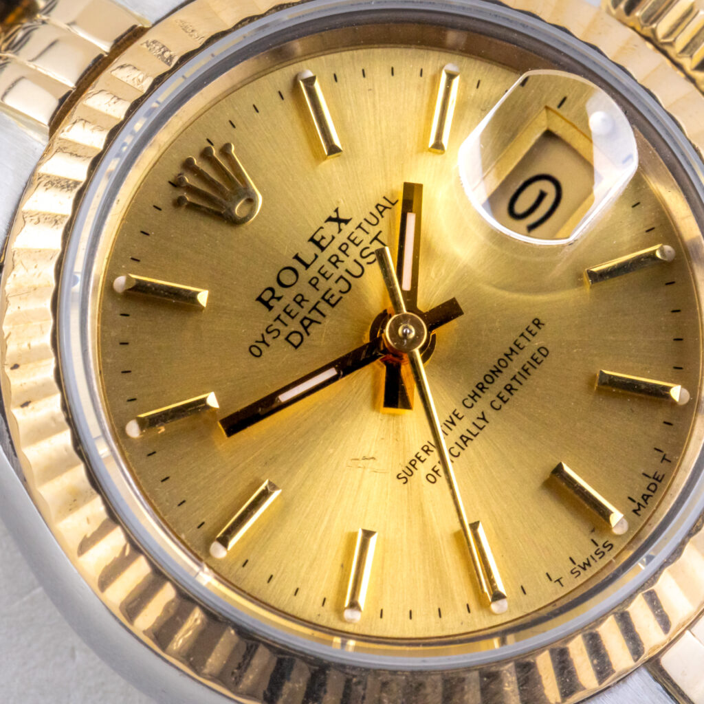 Alternative view of Rolex Lady-Datejust Champagne 69173 1988 (Vollständiger Satz)