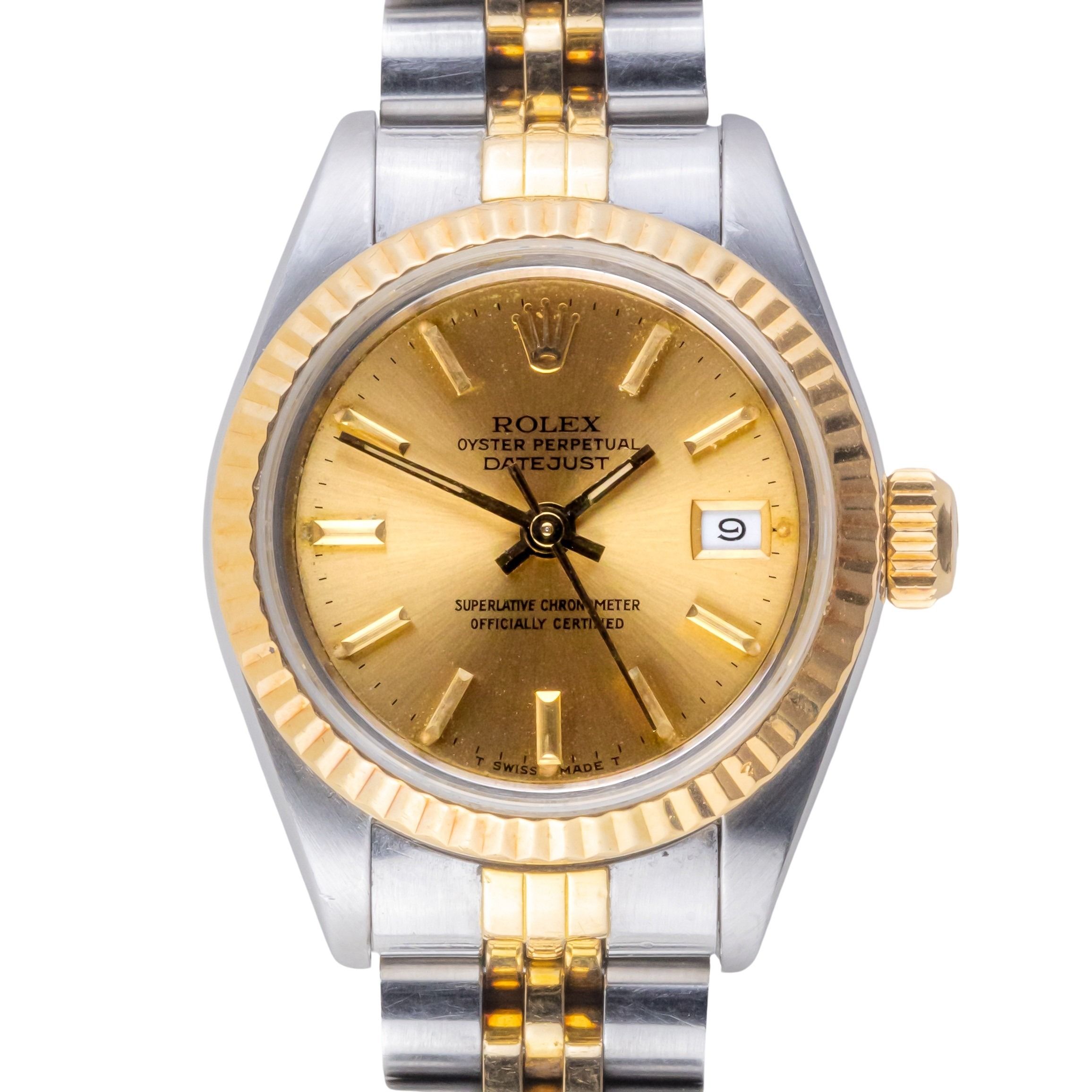 Rolex Lady-Datejust Champagne 69173 1989 (Vollständiger Satz) 3 Rolex Lady-Datejust Champagne 69173 1989 (Vollständiger Satz) – Bild 3