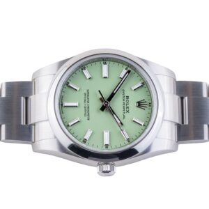 NEW Rolex Oyster Perpetual Pistachio 124200 2025 (Full Set) 12 rolex-oyster-perpetual-pistachio-124200