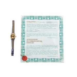 Rolex Lady-Datejust Champagne 69173 1989 (Vollständiger Satz) 15 2E0B3899 1CG 3M Langedyk Vintage Watches