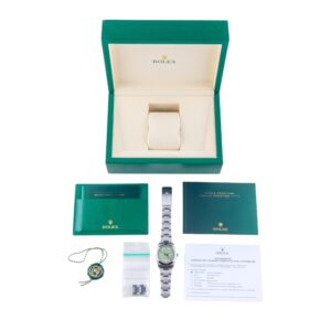 NEW Rolex Oyster Perpetual Pistachio 124200 2025 (Full Set) 15 rolex-oyster-perpetual-pistachio-124200