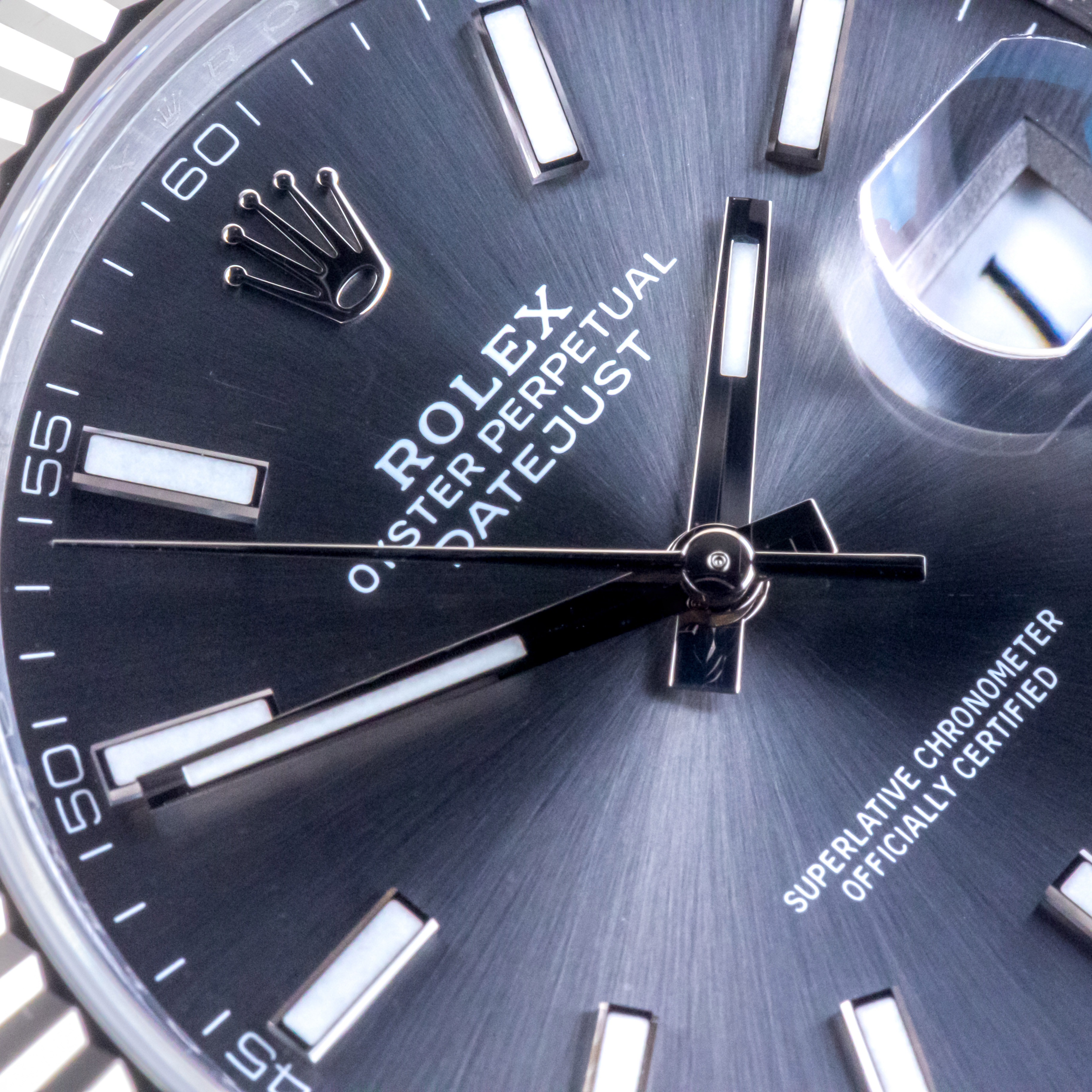 NEW Rolex Datejust 41 Rhodium 126334 2025 (Volledige Set) 2 NEW Rolex Datejust 41 Rhodium 126334 2025 (Volledige Set) - Afbeelding 2