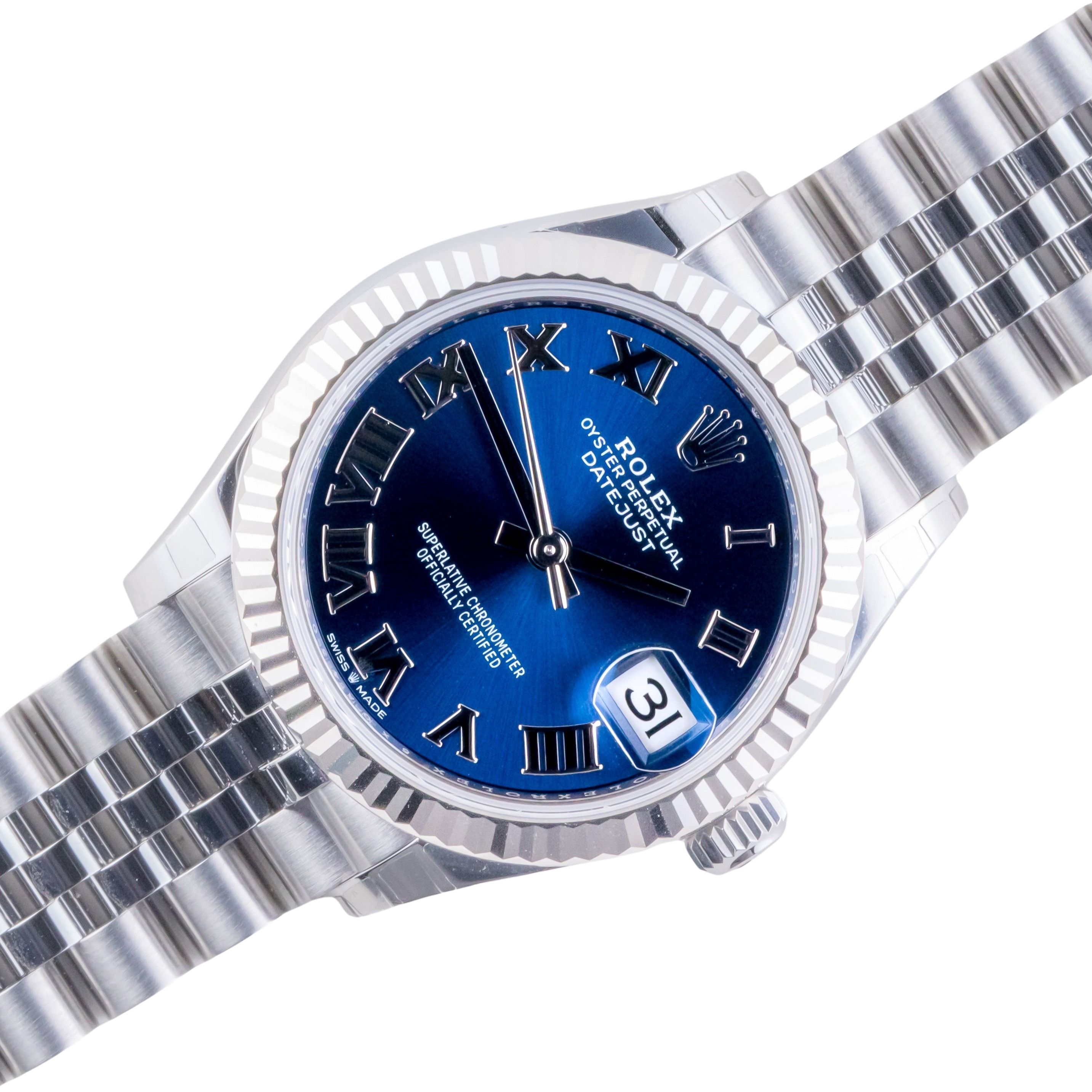 NEW Rolex Lady-Datejust Blue Roman 278274 2025 (Vollständiger Satz) 1 rolex-lady-datejust-278274-5