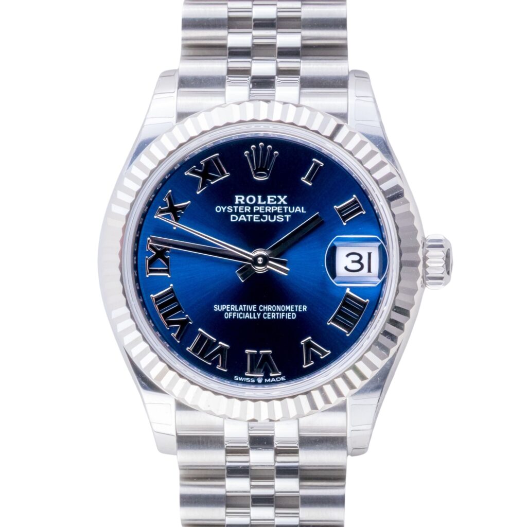 NEW Rolex Lady-Datejust Blue Roman 278274 2025 (Vollständiger Satz) 10 2E0B4057 1CG 3M Langedyk Vintage Watches