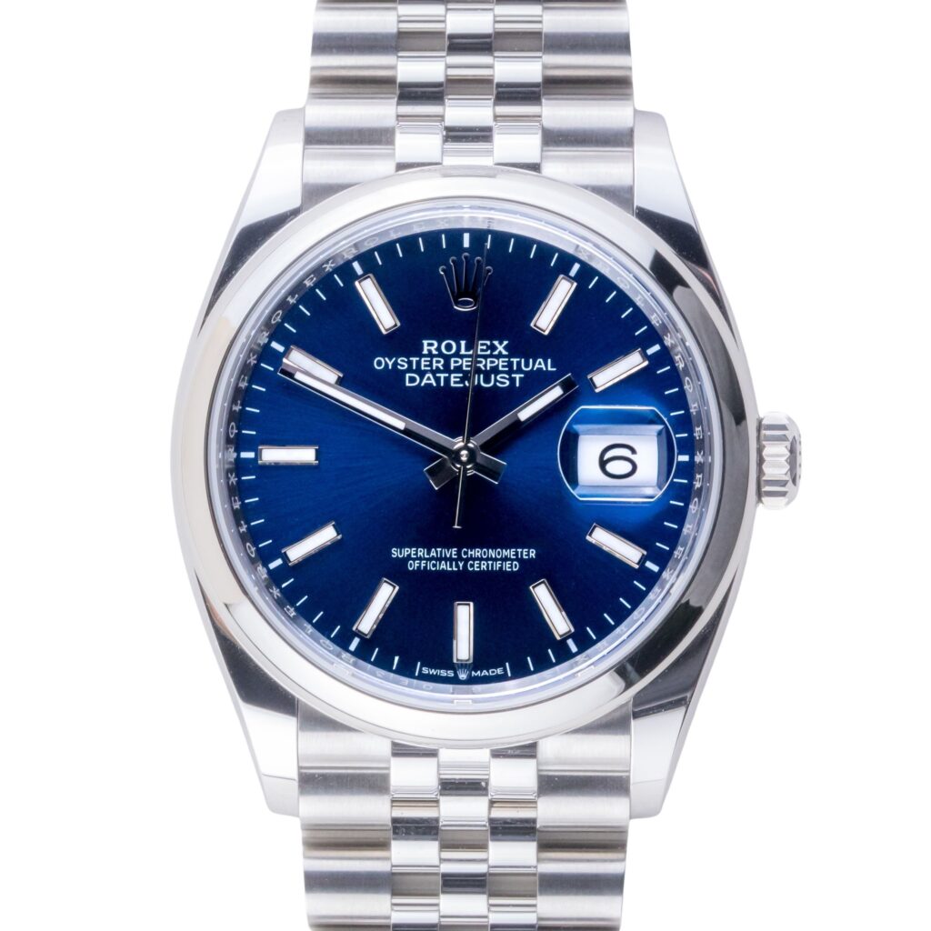 NEW Rolex Datejust Blue 126200 2025 (Full Set) 10 2E0B4071 1CG 3M Langedyk Vintage Watches