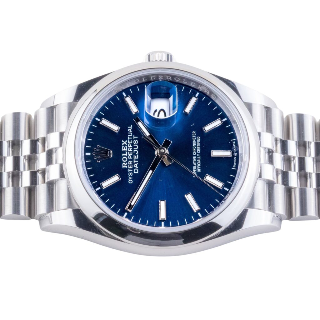 NEW Rolex Datejust Blue 126200 2025 (Full Set) 12 2E0B4079 1CG 3M Langedyk Vintage Watches