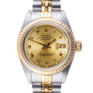 Rolex Lady-Datejust Champagne Roman 69173 1993 (Volledige Set) 10 2E0B4131 1CG 3M Langedyk Vintage Watches