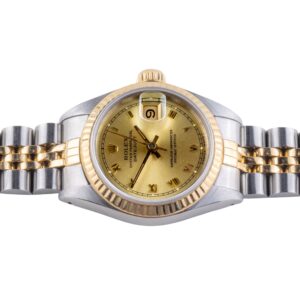 Rolex Lady-Datejust Champagne Roman 69173 1993 (Volledige Set) 12 2E0B4139 1CG 3M Langedyk Vintage Watches