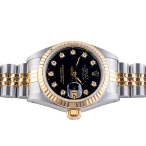 Rolex Lady-Datejust Black Diamond 69173 1988 (Full Set) 13 2E0B4213 1CG 3M