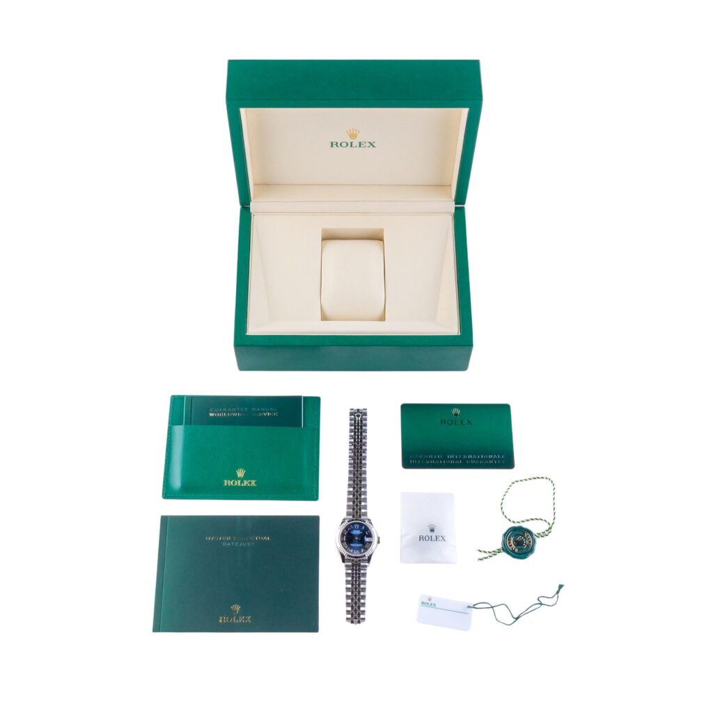 NEW Rolex Lady-Datejust Blue Roman 278274 2025 (Vollständiger Satz) 15 2E0B4341 1CG 3M Langedyk Vintage Watches