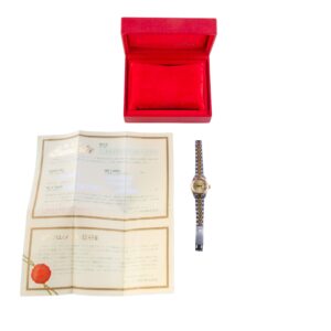 Rolex Lady-Datejust Champagne Roman 69173 1993 (Volledige Set) 15 2E0B4346 1CG 3M Langedyk Vintage Watches