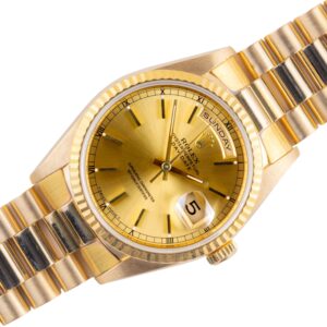 Rolex Day-Date Champagne 18238 1990 (Vollständiger Satz)