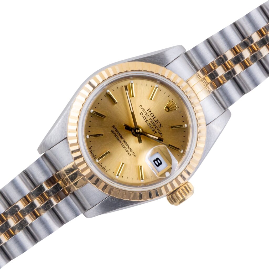 Rolex Lady-Datejust Champagne 69173 1995 (Volledige Set)