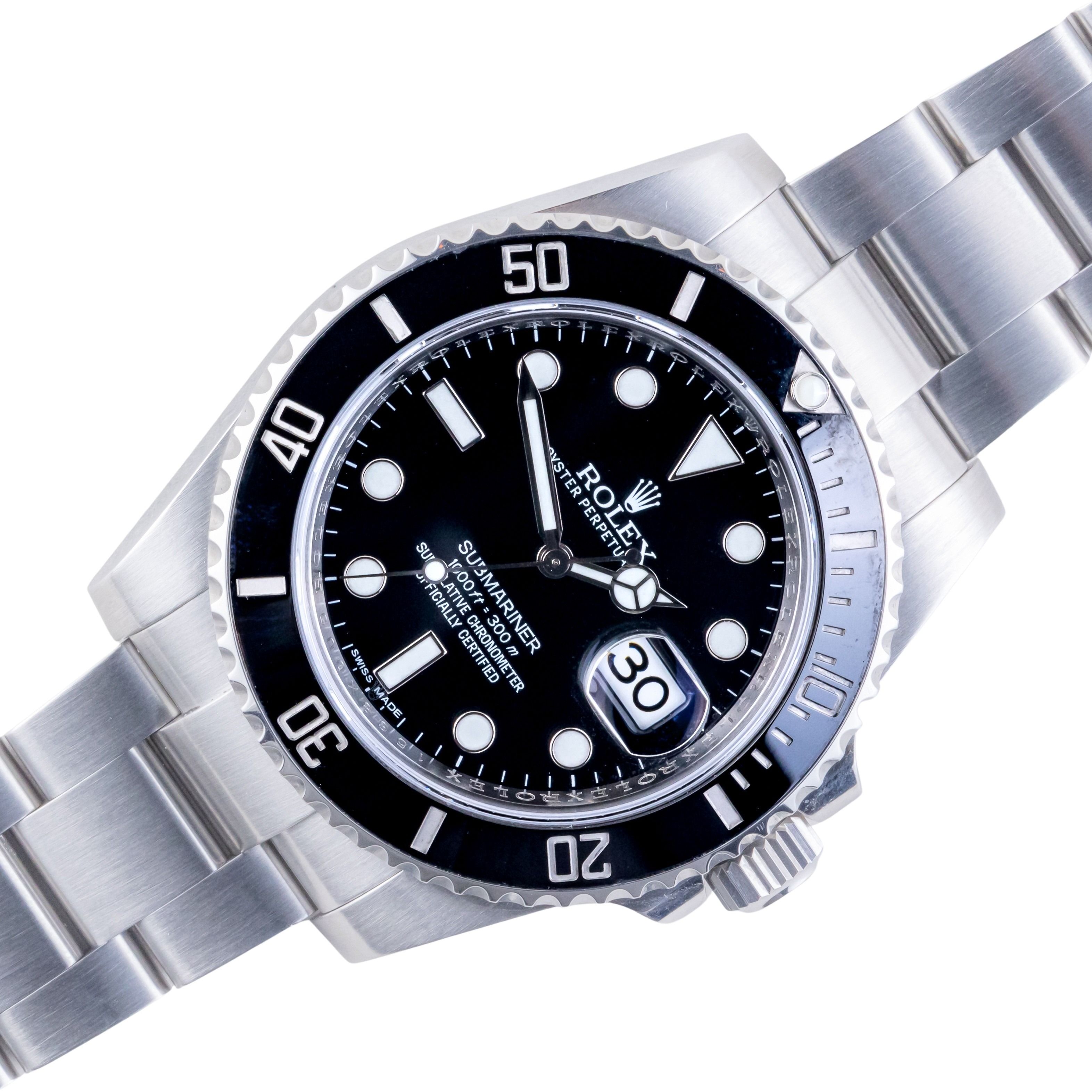 Rolex Submariner Black 116610LN 2014 (Volledige Set) 1 Rolex Submariner Black 116610LN 2014 (Volledige Set)