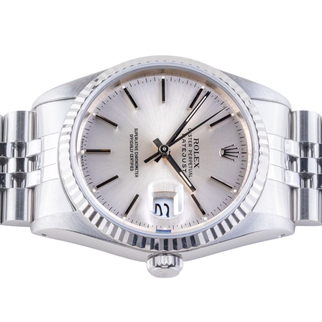 Rolex Oyster Perpetual Datejust Silver 16234 1990 (Full Set) 13 2E0B4565 1CG 3M