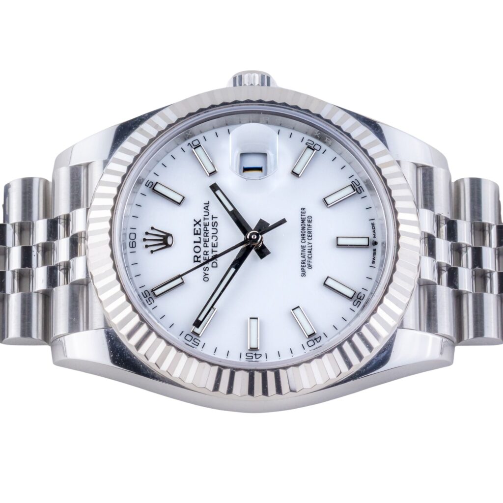 Rolex Datejust 41 White 126334 2023 (Full Set) 12 2E0B4681 1CG 3M