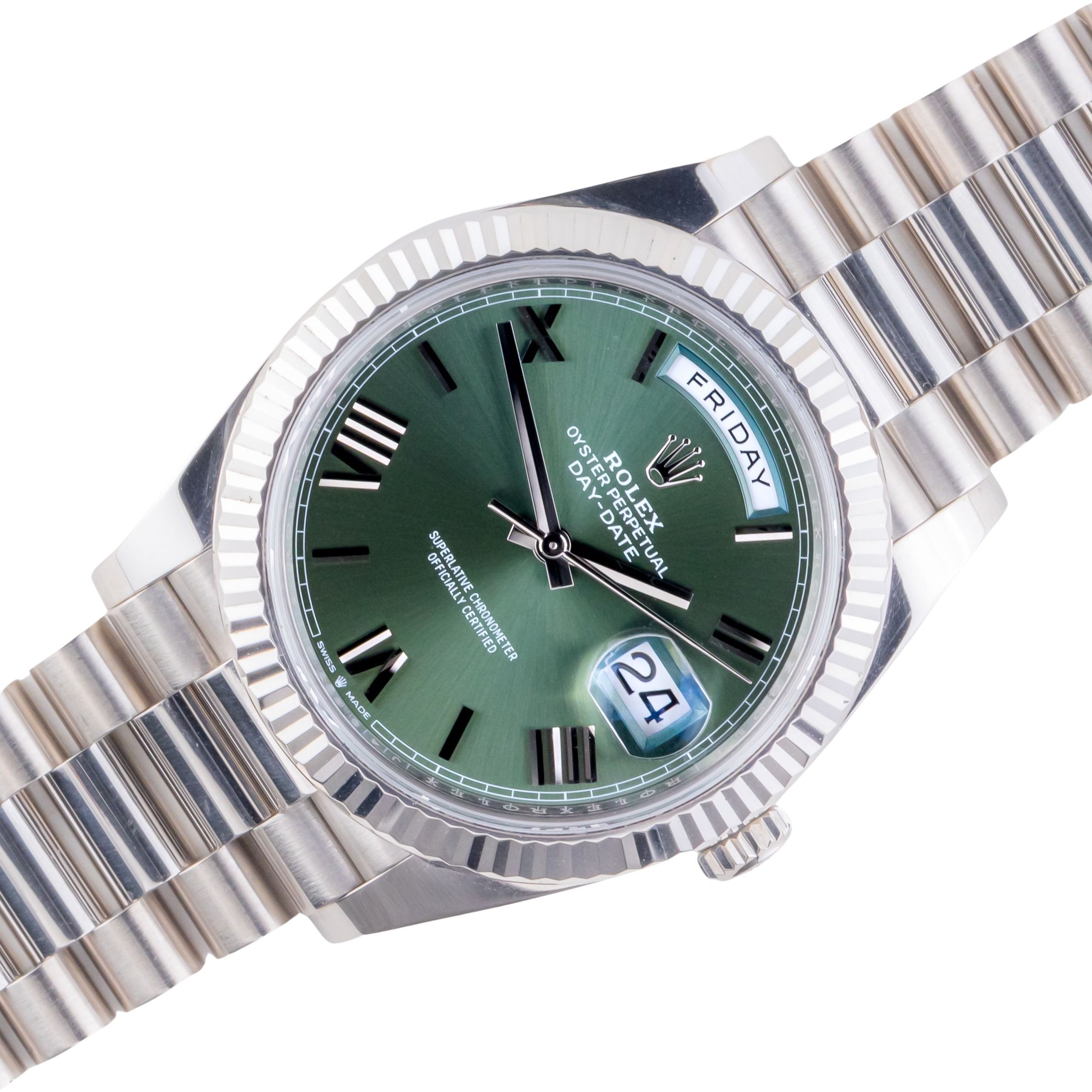 Rolex Day-Date 40 Olive 228239 2022 (Full Set) 1 rolex-day-date-228239-2