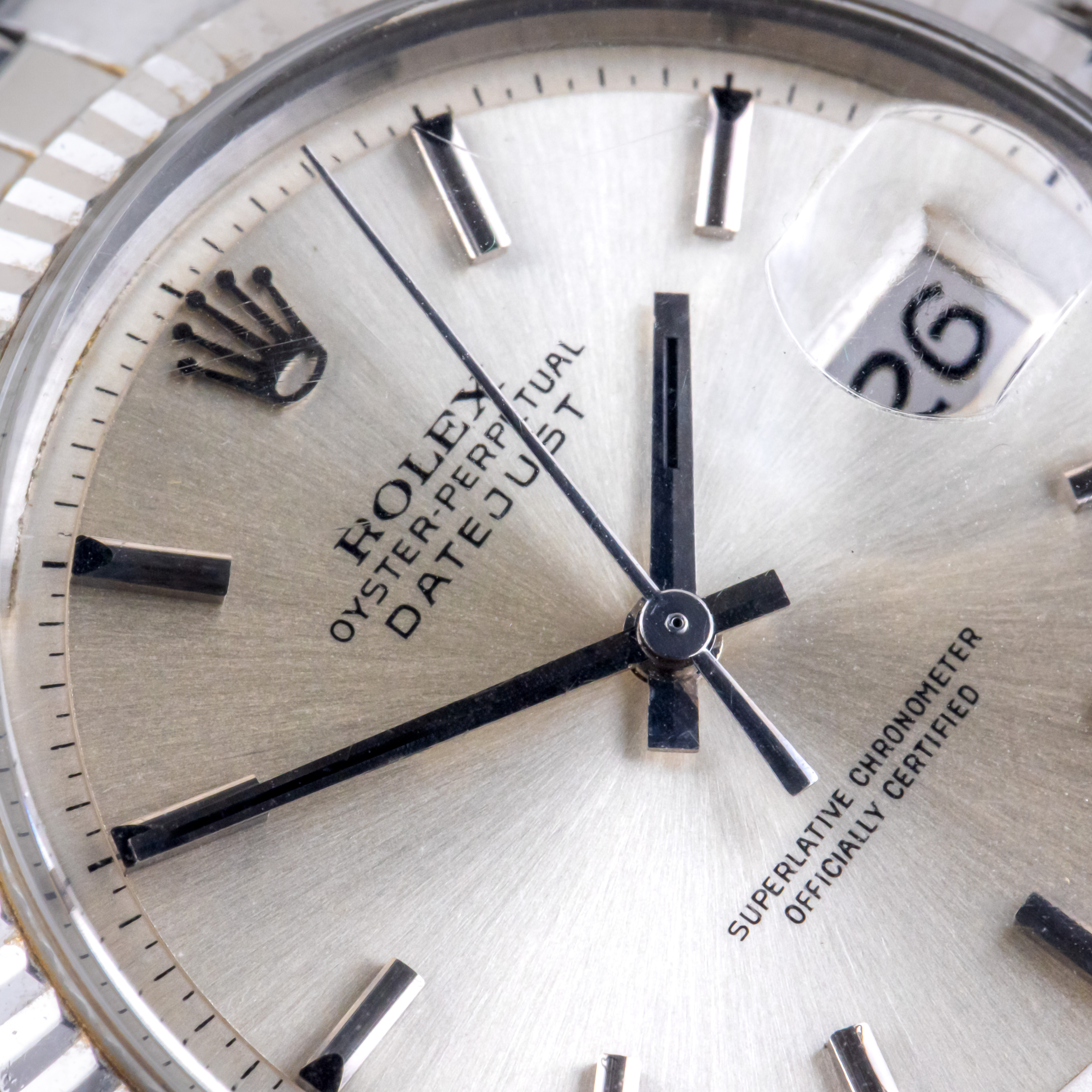 Rolex Oyster Perpetual Datejust Silver 1601 1970 3 Rolex Oyster Perpetual Datejust Silver 1601 1970 - Afbeelding 3