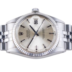 Rolex Oyster Perpetual Datejust Silver 1601 1970 11 2E0B4740 1CG 3M Langedyk Vintage Watches