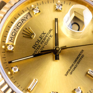 Alternative view of Rolex Day-Date Champagne Diamond 18238 1995
