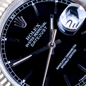 Alternative view of Rolex Oyster Perpetual Datejust Black 16234 1990