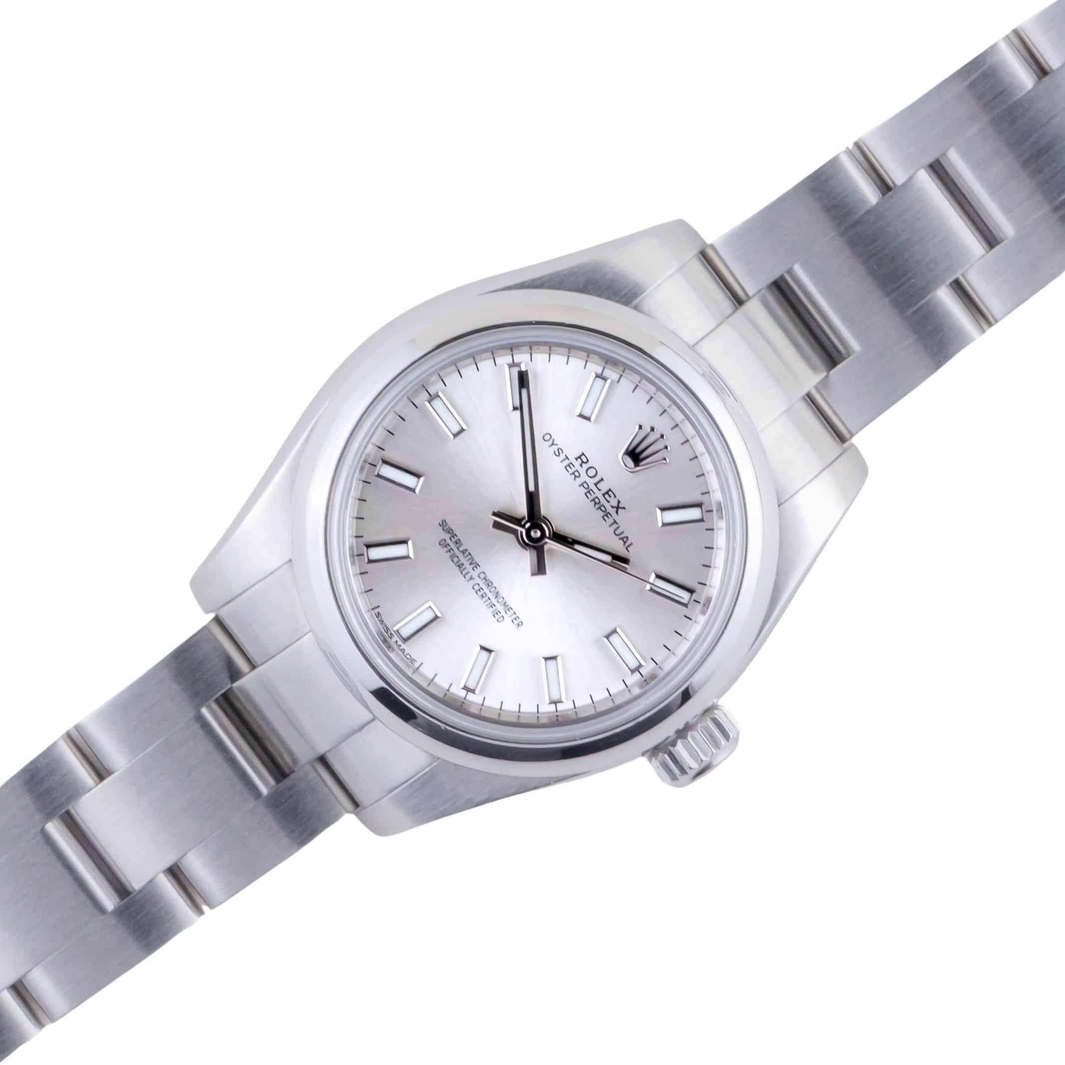 Rolex Oyster Perpetual Silver 276200 2018 (Vollständiger Satz) 1 rolex-oyster-perpetual-176200-2