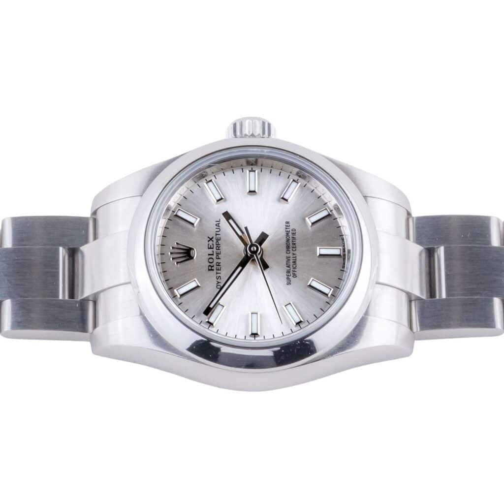 Rolex Oyster Perpetual Silver 276200 2018 (Vollständiger Satz) 12 2E0B5333 1CG 3M Langedyk Vintage Watches