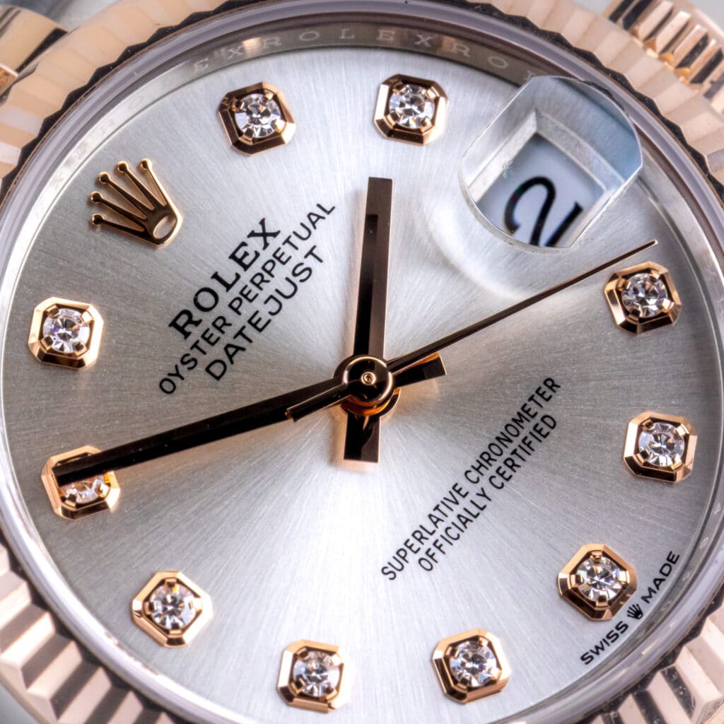 Alternative view of Rolex Lady-Datejust Silver Diamond 278271 2022 (Vollständiger Satz)
