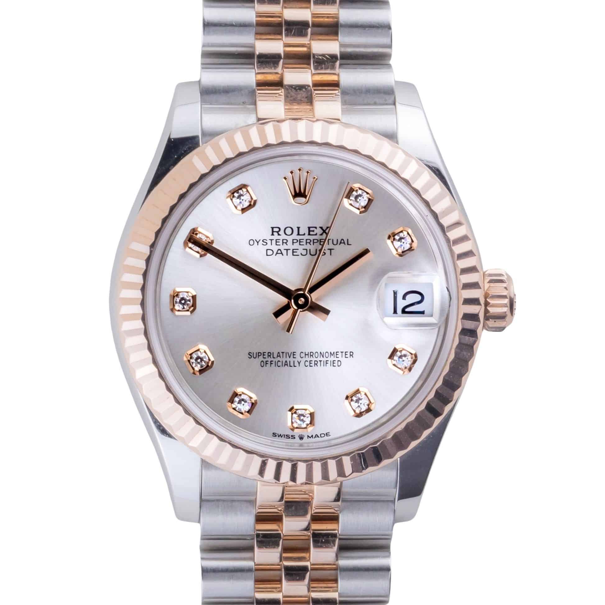 Rolex Lady-Datejust Silver Diamond 278271 2022 (Vollständiger Satz) 3 Rolex Lady-Datejust Silver Diamond 278271 2022 (Vollständiger Satz) – Bild 3