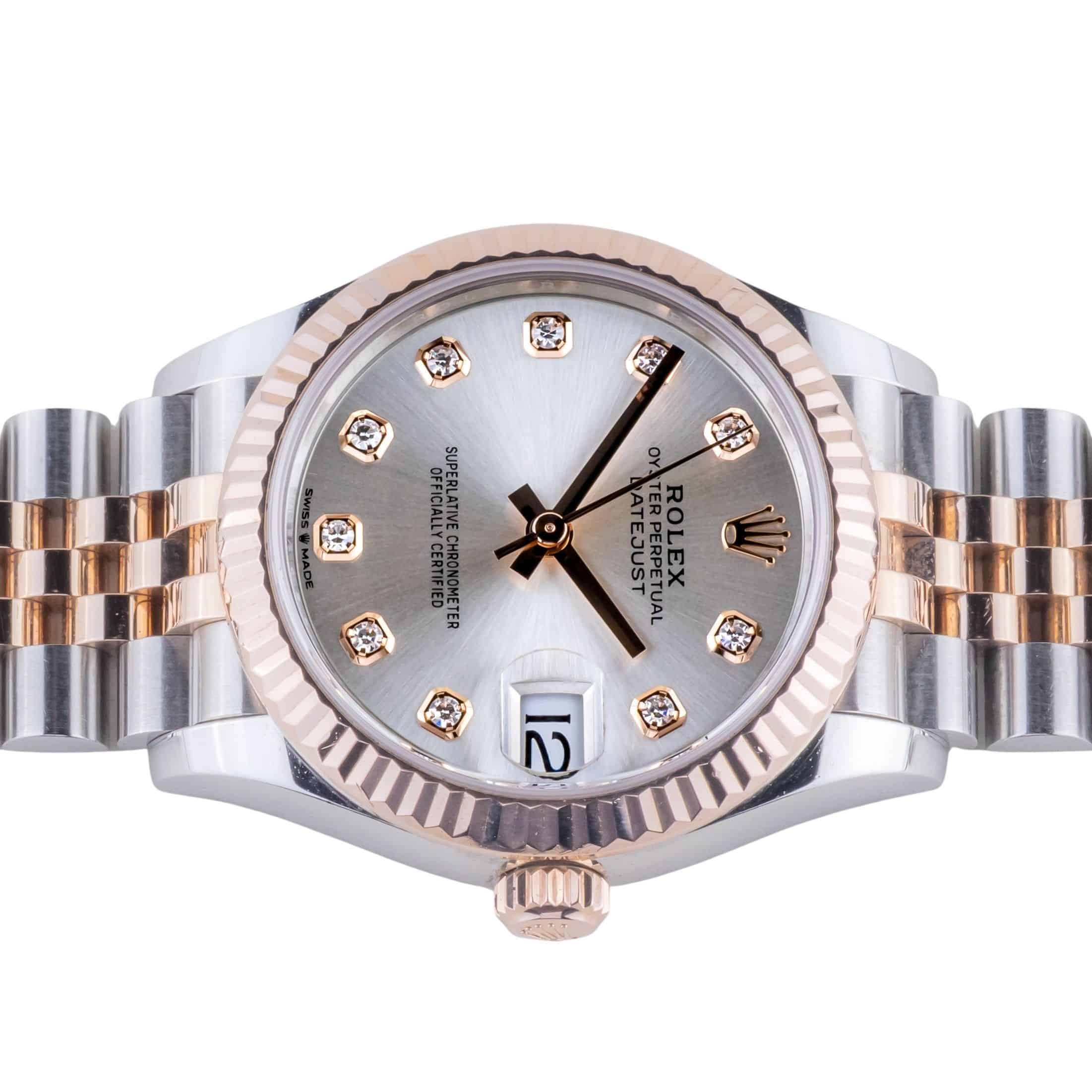 Rolex Lady-Datejust Silver Diamond 278271 2022 (Vollständiger Satz) 6 Rolex Lady-Datejust Silver Diamond 278271 2022 (Vollständiger Satz) – Bild 6