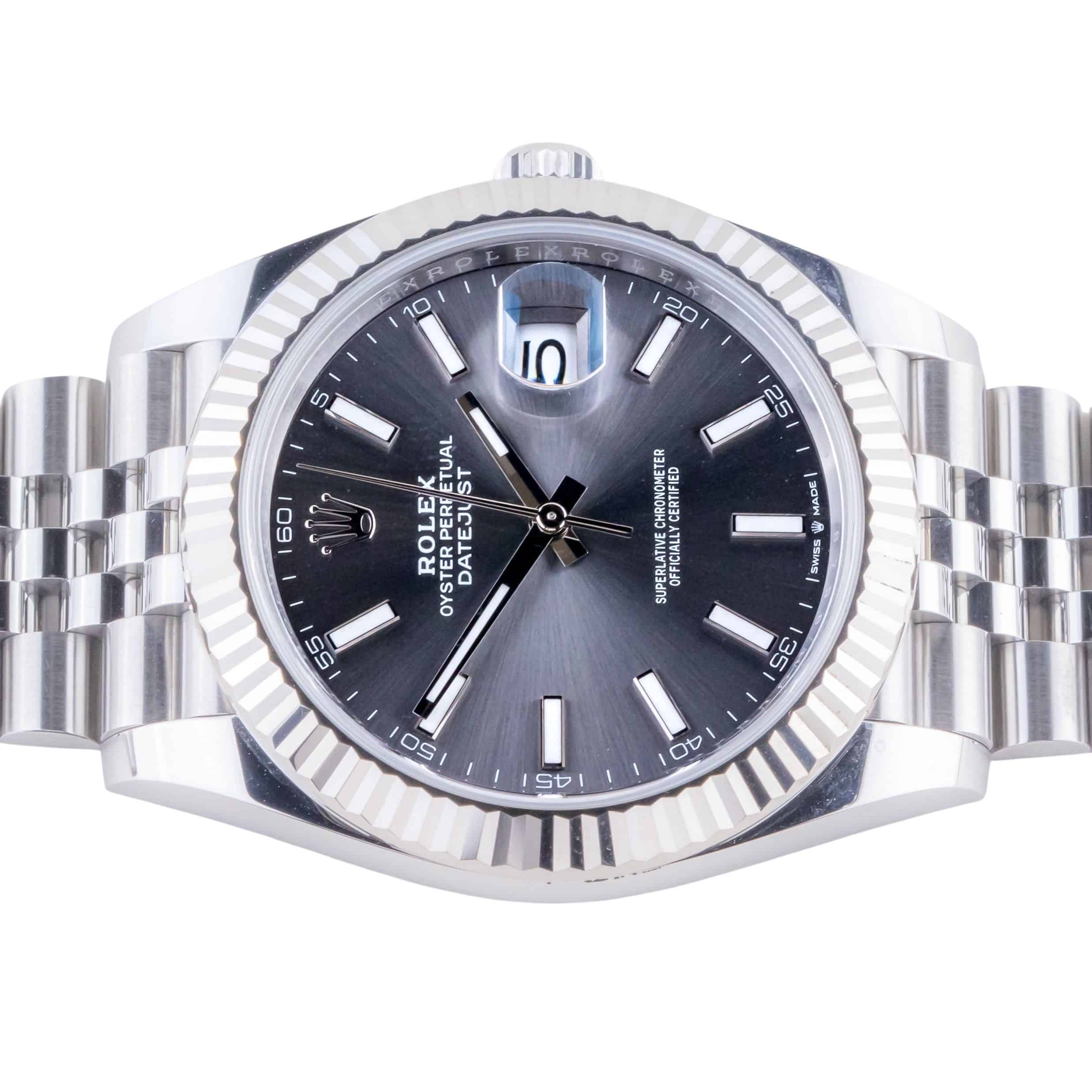 Rolex Datejust 41 Rhodium 126334 2025 (Vollständiger Satz) 5 Rolex Datejust 41 Rhodium 126334 2025 (Vollständiger Satz) – Bild 5
