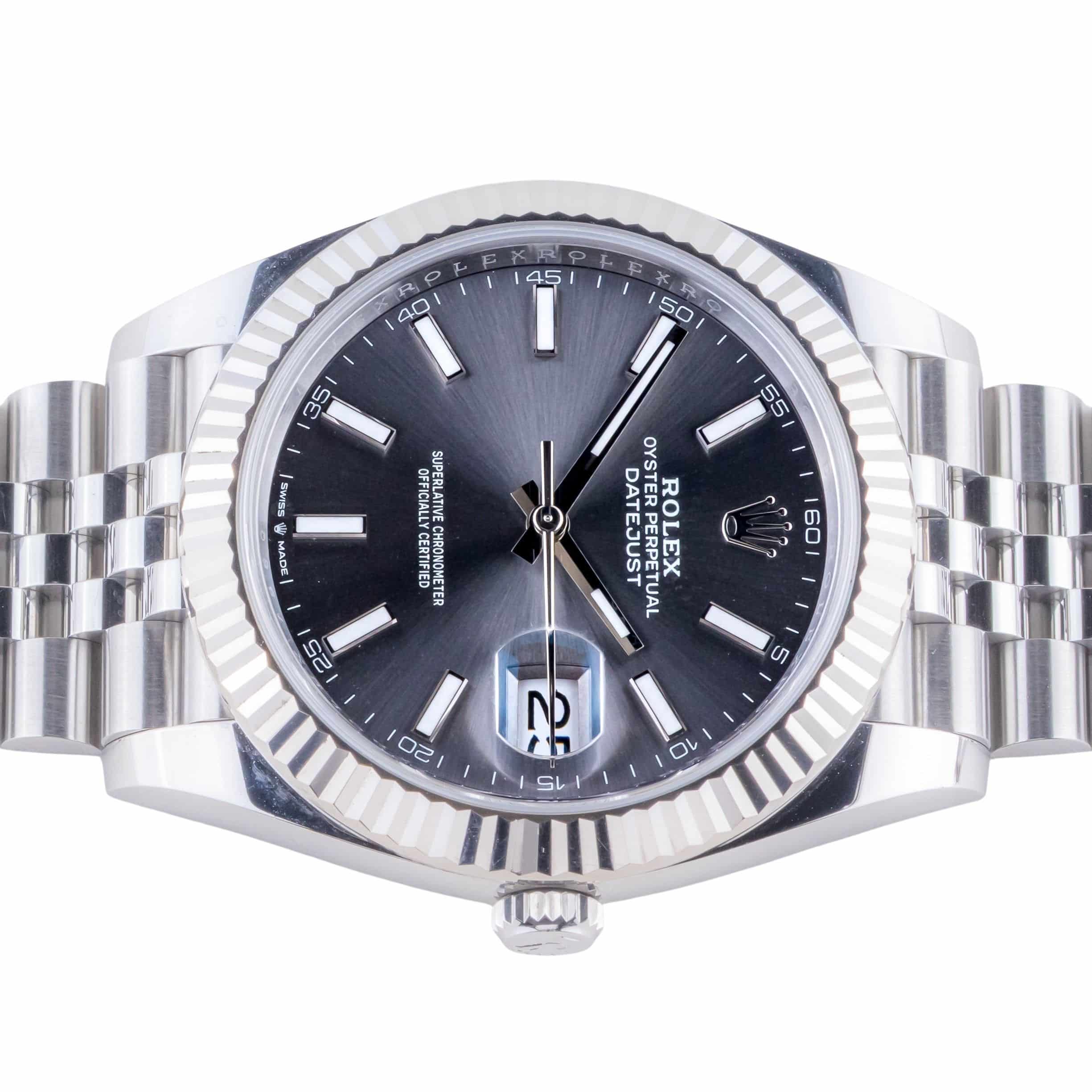 Rolex Datejust 41 Rhodium 126334 2025 (Vollständiger Satz) 6 Rolex Datejust 41 Rhodium 126334 2025 (Vollständiger Satz) – Bild 6