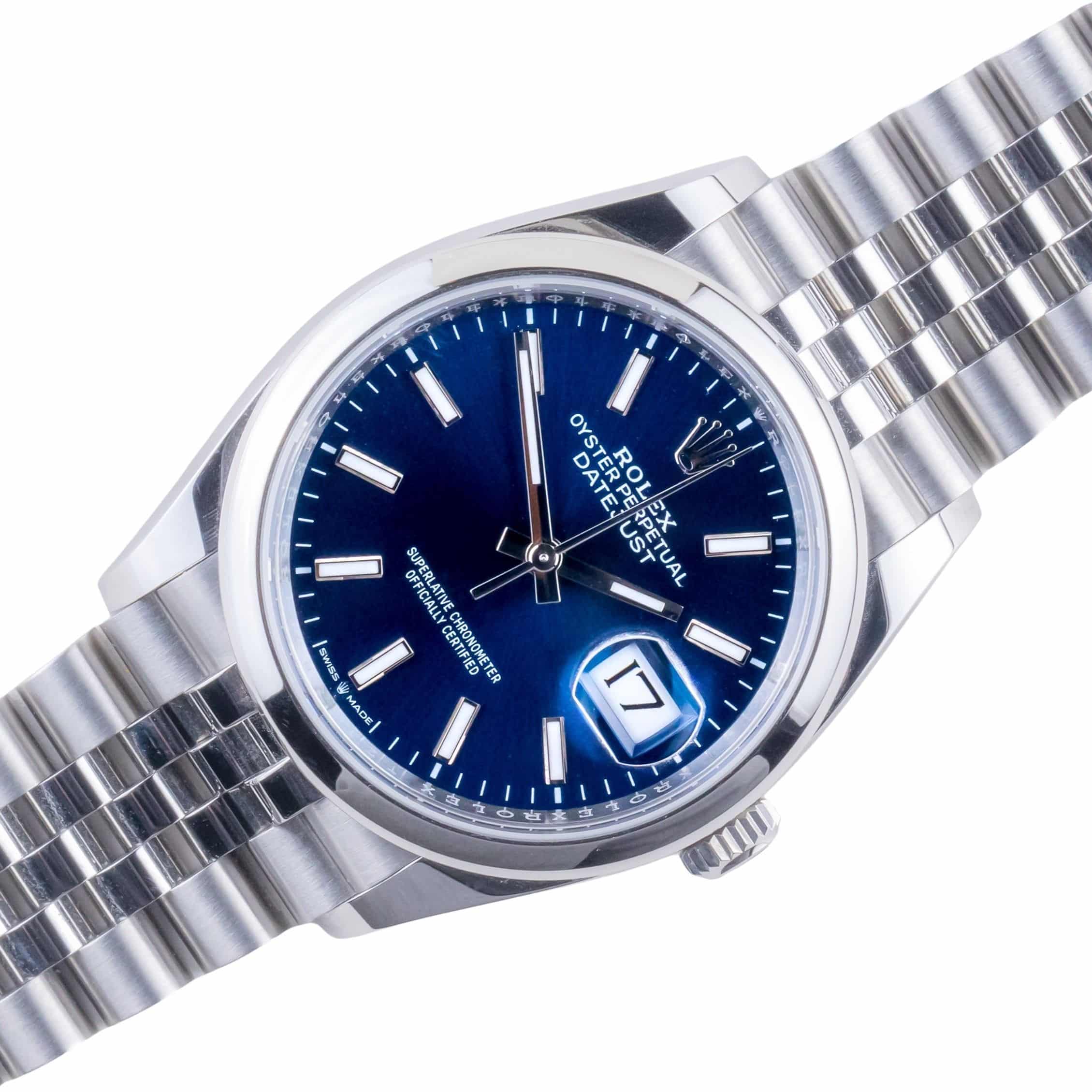 NEW Rolex Datejust Blue 126200 2025 (Volledige Set) 1 rolex-datejust-126200-8