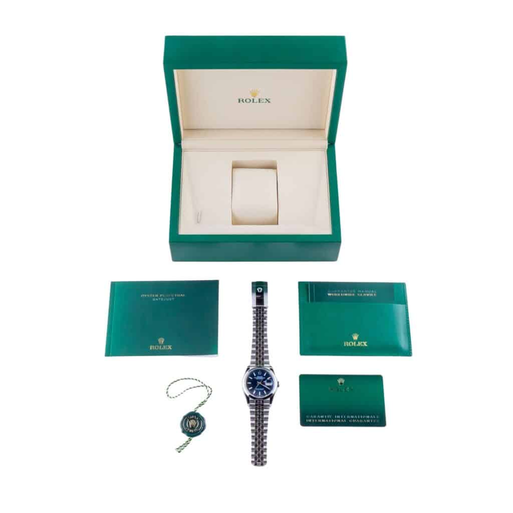NEW Rolex Datejust Blue 126200 2025 (Volledige Set) 15 rolex-datejust-126200-8
