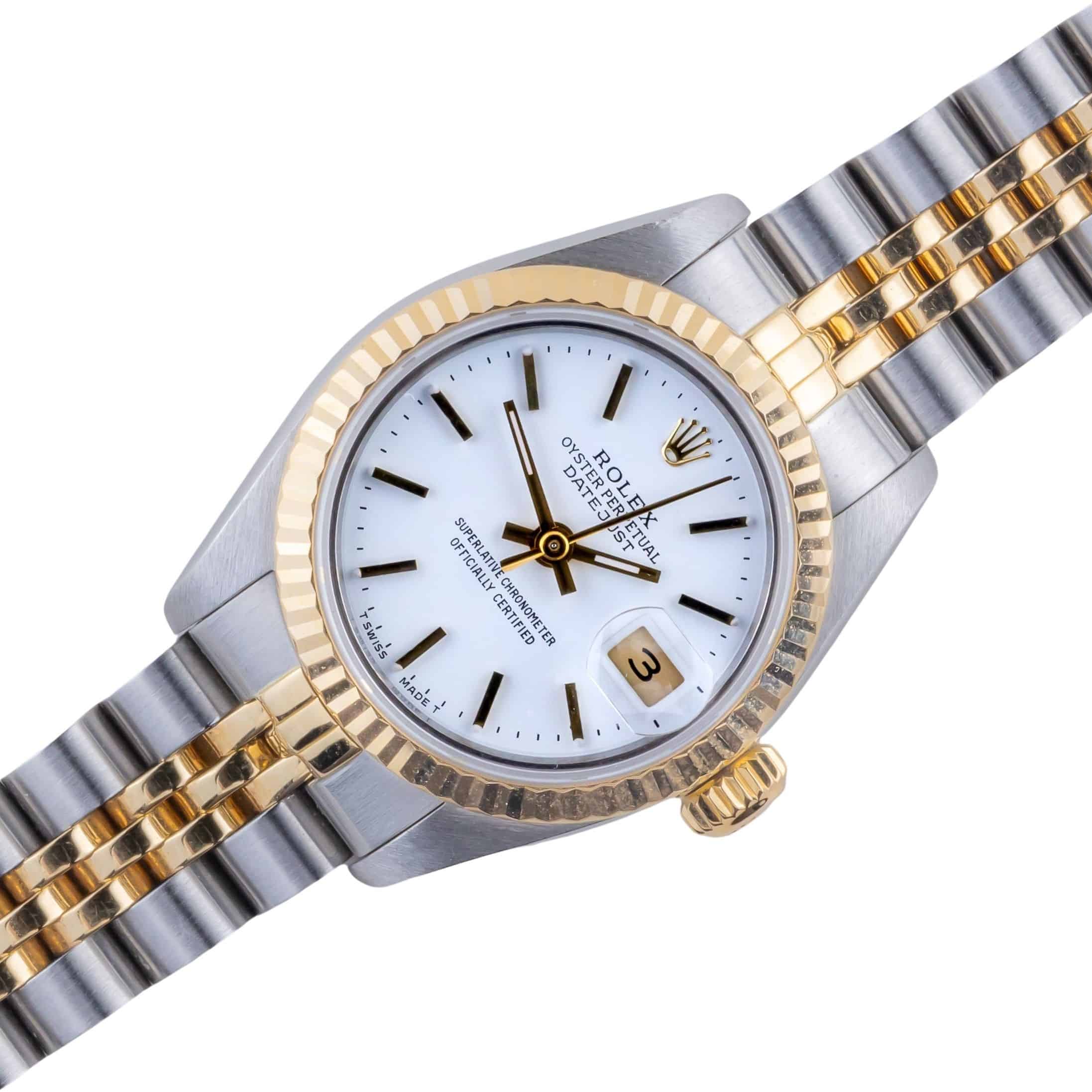 Rolex Lady-Datejust White 69173 1990 (Volledige Set) 1 rolex-lady-datejust-69173-28