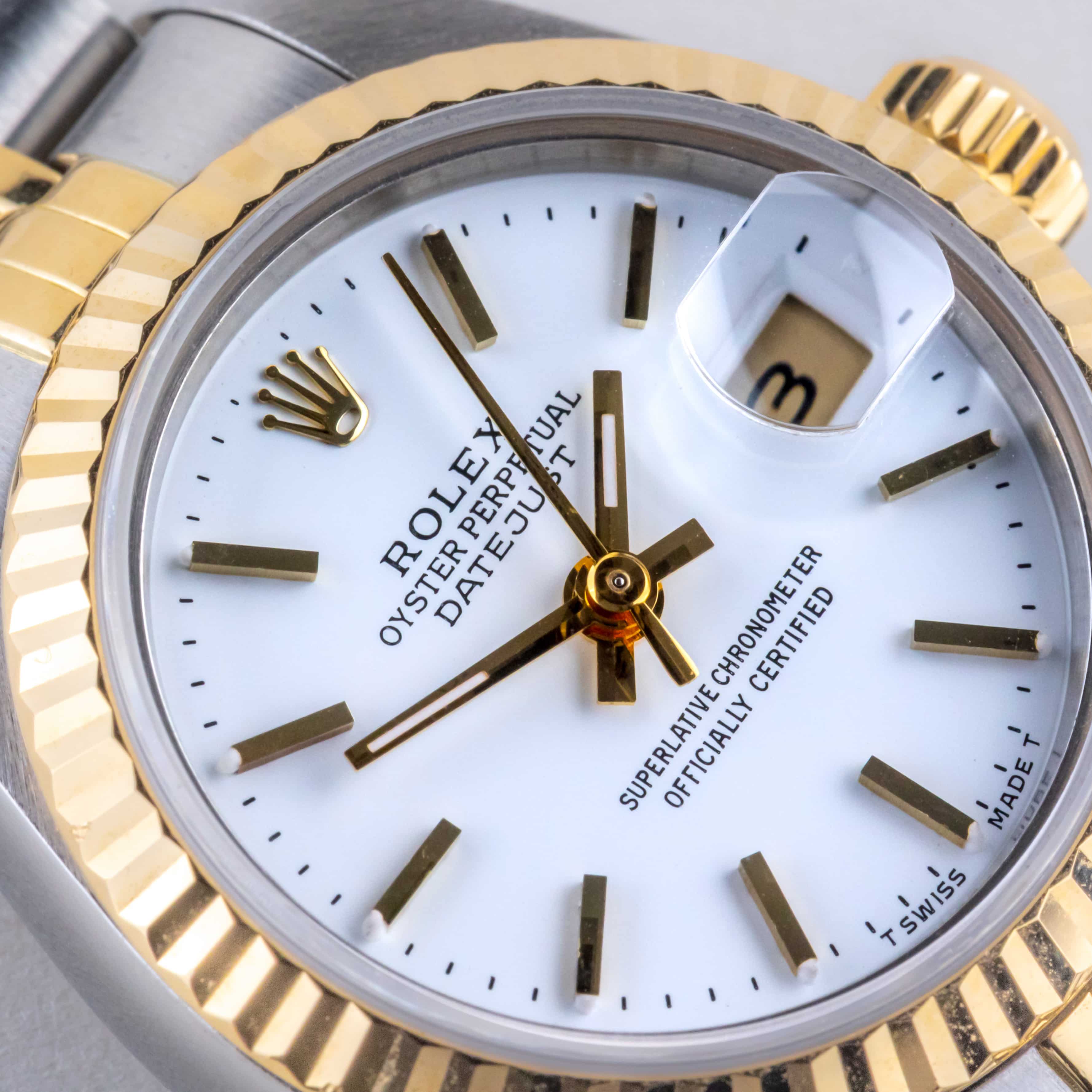 Rolex Lady-Datejust White 69173 1990 (Volledige Set) 2 Rolex Lady-Datejust White 69173 1990 (Volledige Set) - Afbeelding 2