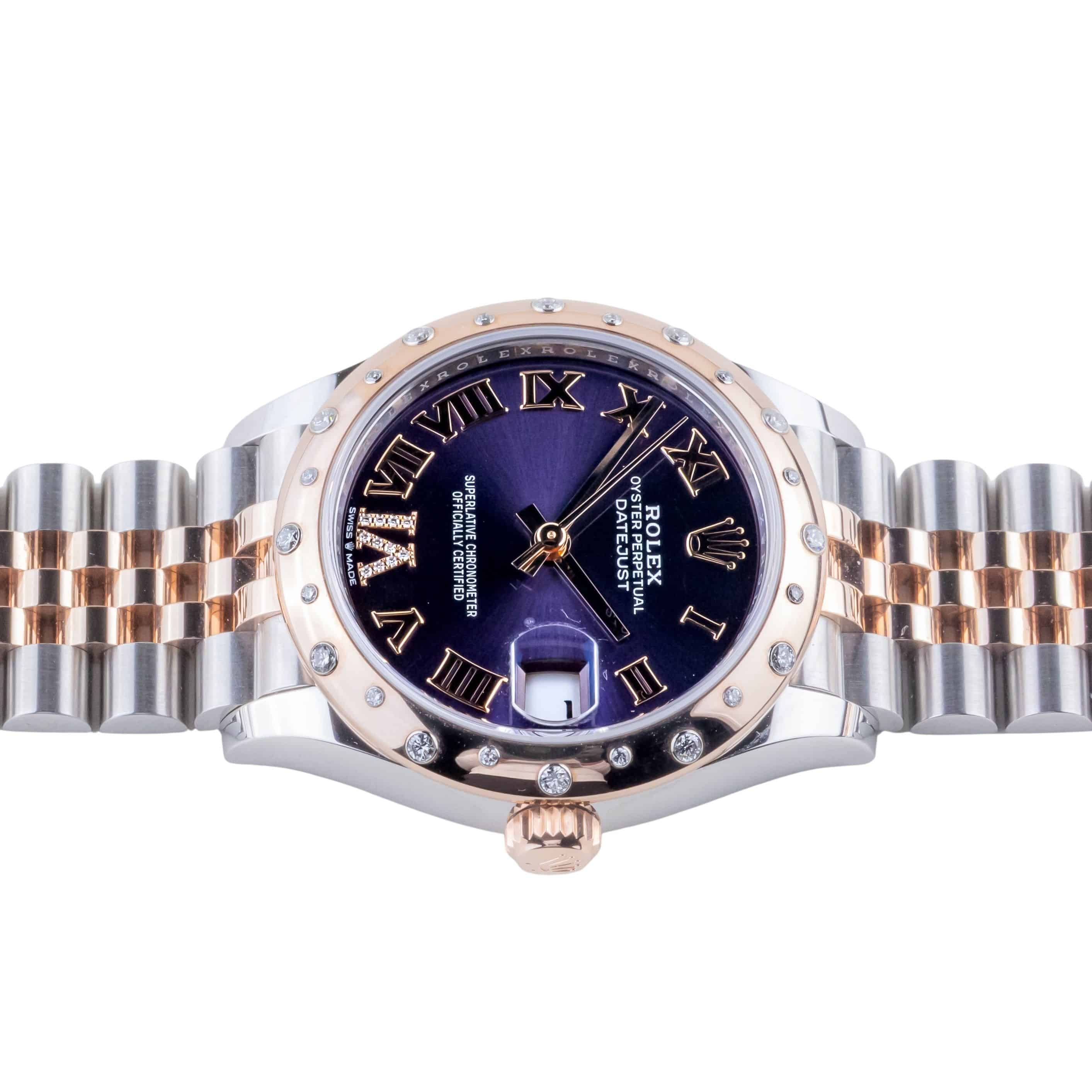 NEW Rolex Lady-Datejust Purple Roman 278341RBR 2026 (Full Set) 6 2E0B5871 1CG 3M