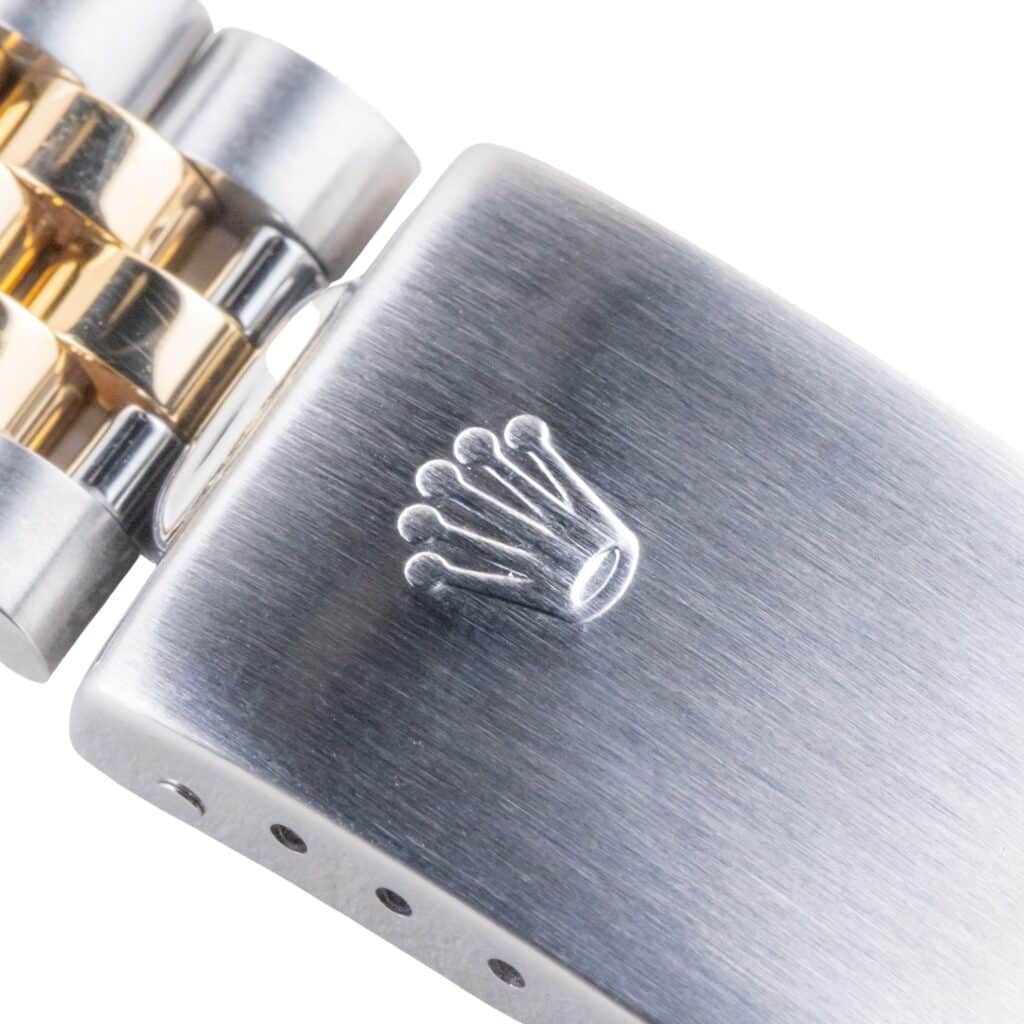 Rolex Oyster Perpetual Datejust Champagne Linen 16233 1991 (Vollständiger Satz) 14 2E0B5949 1CG 3M Langedyk Vintage Watches