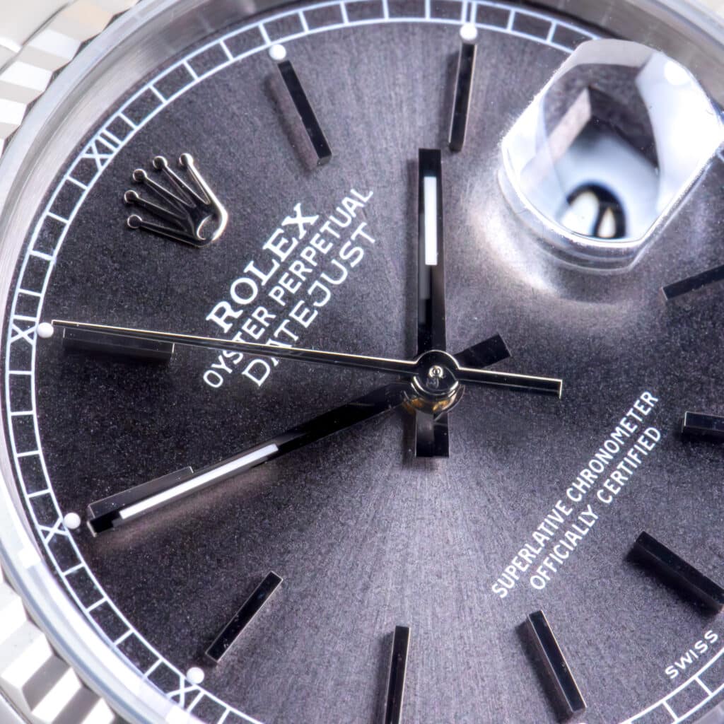Alternative view of Rolex Oyster Perpetual Datejust Grey 16234 2002 (Volledige Set)
