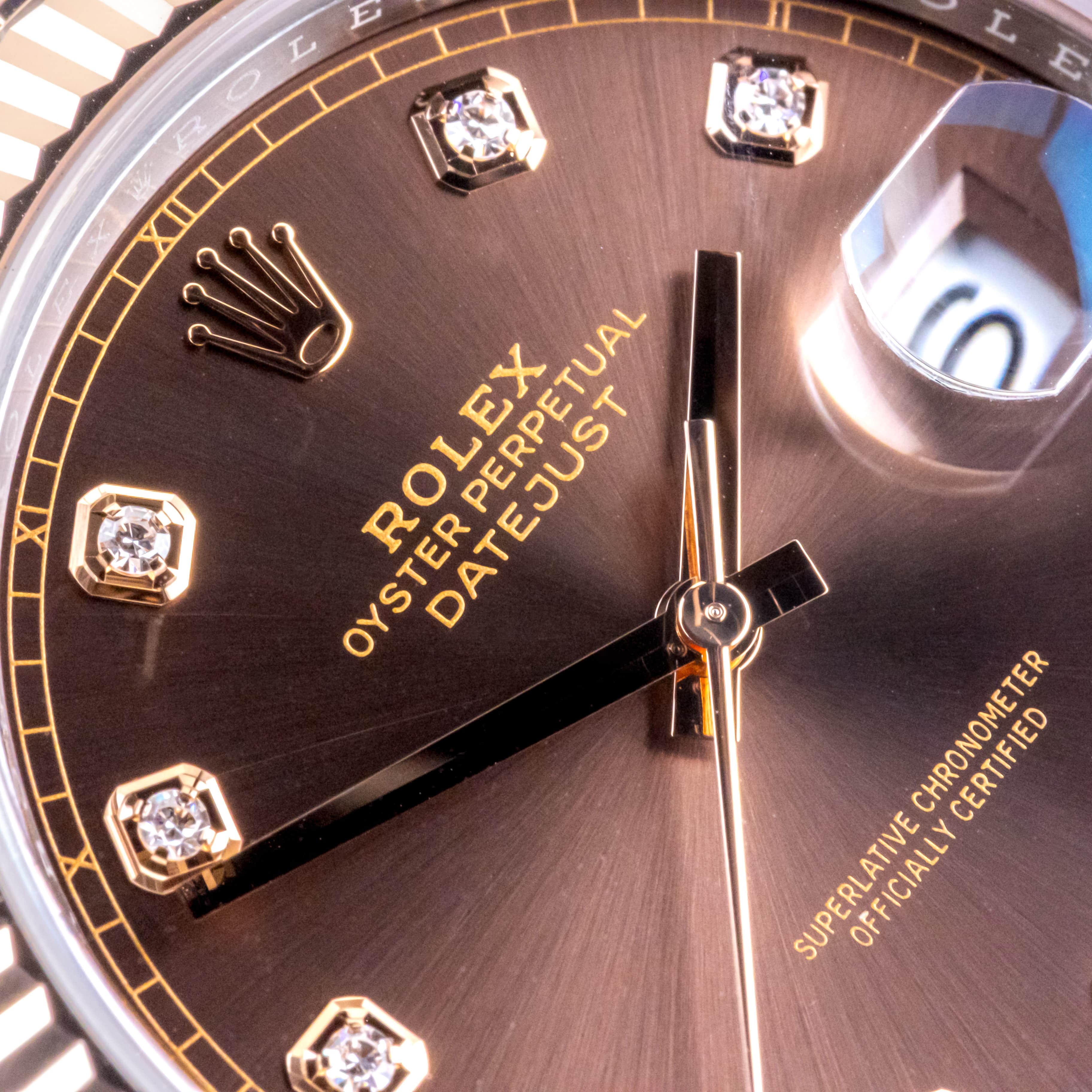 Rolex Oyster Perpetual Datejust Chocolate Diamond 126331 2023 (Vollständiger Satz) 2 Rolex Oyster Perpetual Datejust Chocolate Diamond 126331 2023 (Vollständiger Satz) – Bild 2