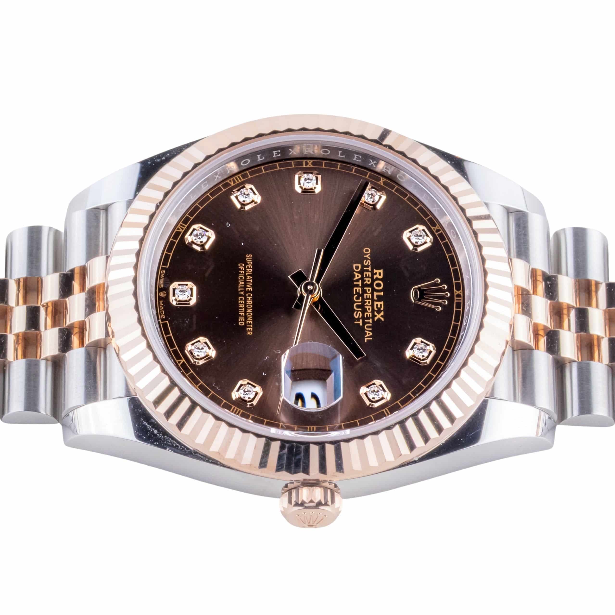 Rolex Oyster Perpetual Datejust Chocolate Diamond 126331 2023 (Vollständiger Satz) 6 Rolex Oyster Perpetual Datejust Chocolate Diamond 126331 2023 (Vollständiger Satz) – Bild 6