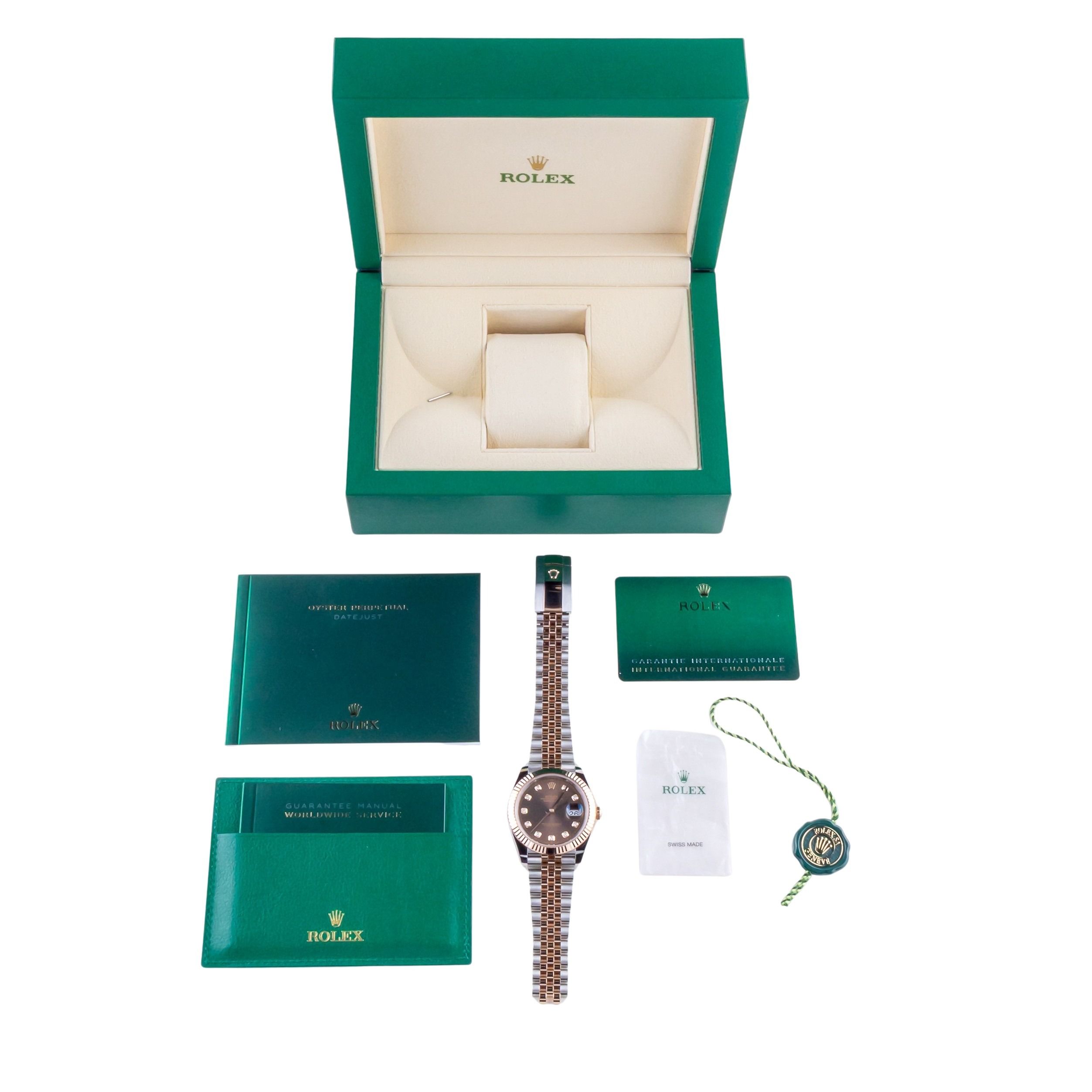 Rolex Oyster Perpetual Datejust Chocolate Diamond 126331 2023 (Vollständiger Satz) 8 Rolex Oyster Perpetual Datejust Chocolate Diamond 126331 2023 (Vollständiger Satz) – Bild 8