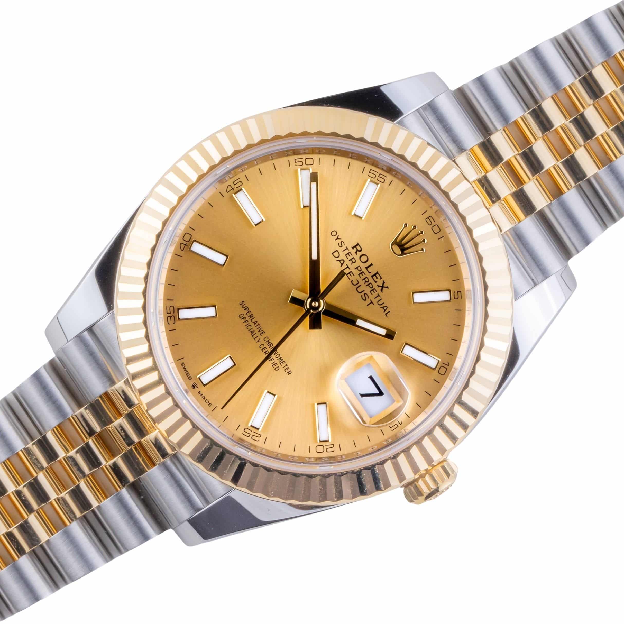 NEW Rolex Oyster Perpetual Datejust Champagne 126333 2025 (Vollständiger Satz) 1 rolex-datejust-126333-6