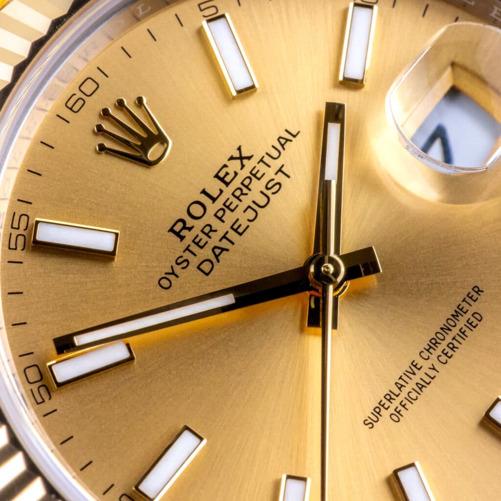 Alternative view of NEW Rolex Oyster Perpetual Datejust Champagne 126333 2025 (Vollständiger Satz)